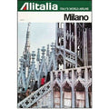Alitalia Flights To Milan Airline Vis 2 Vintage Retro Advert Poster A4 Photo Pr