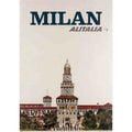 Alitalia Flights To Milan R Vintage Retro Advert Poster A4 Photo Print