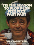 Alkaseltzer Plaid Man Vintage Retro Advert Ads A4 Photo Print