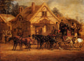 Alken Henry T A Halted Coach Art A4 Photo Print