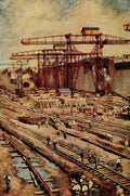 All About Engineering 1913 Making the Panama Canal A4 Photo Print