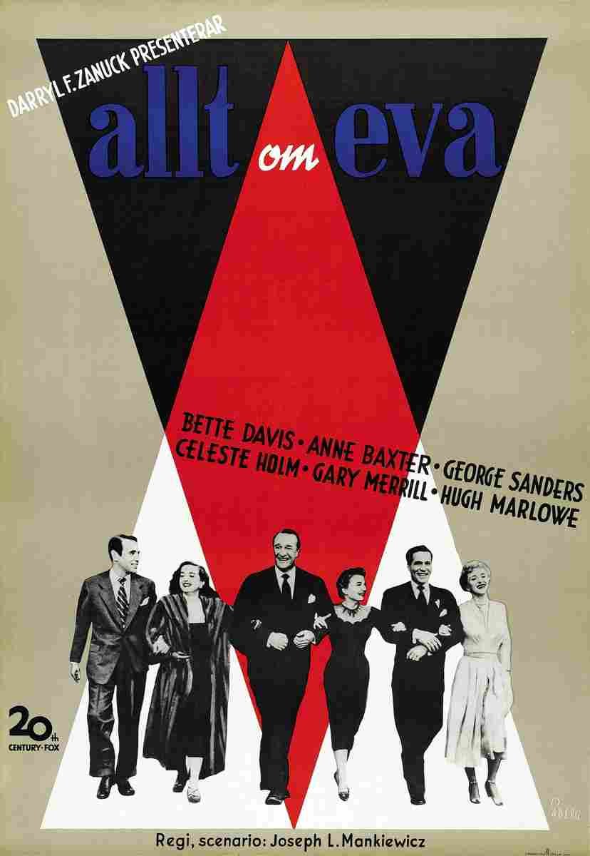All About Eve 02 film star poster A4 Photo Print