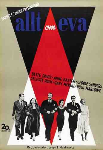  All About Eve 04 film star poster A4 Photo Print