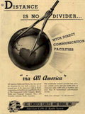 All America Cables Vintage Retro Advert Ads A4 Photo Print