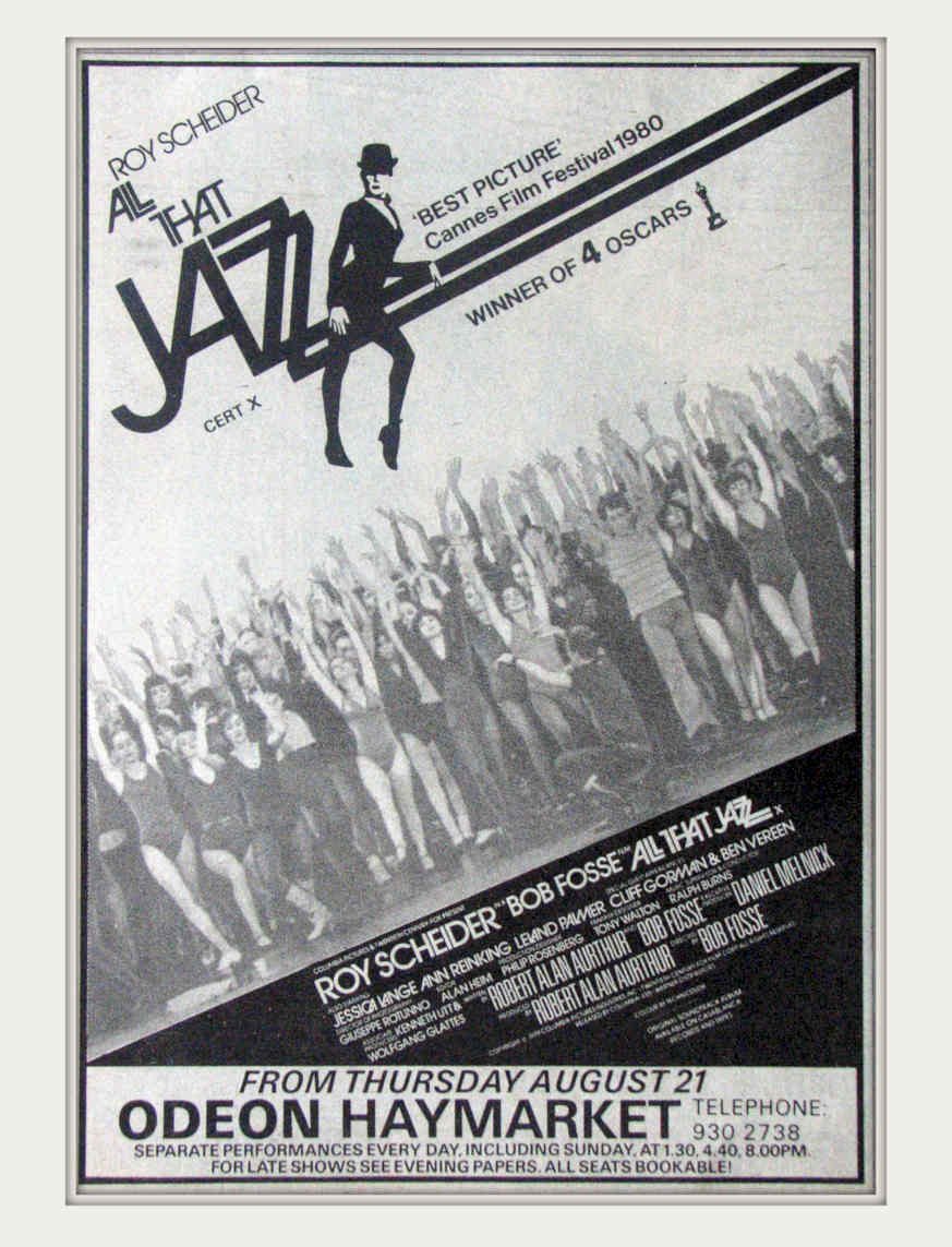 All That Jazz Vintage Retro Advert Poster A4 Photo Print