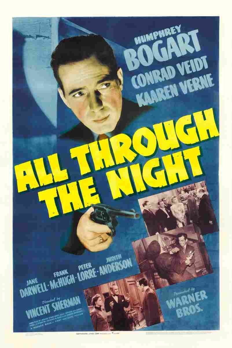 All Through the Night 01 film star poster A4 Photo Print