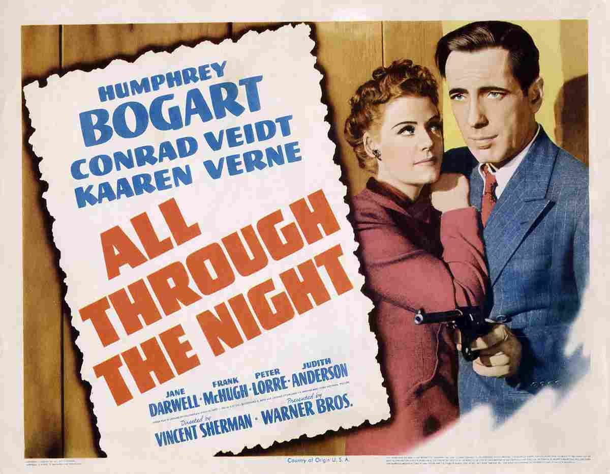 All Through the Night 02 film star poster A4 Photo Print