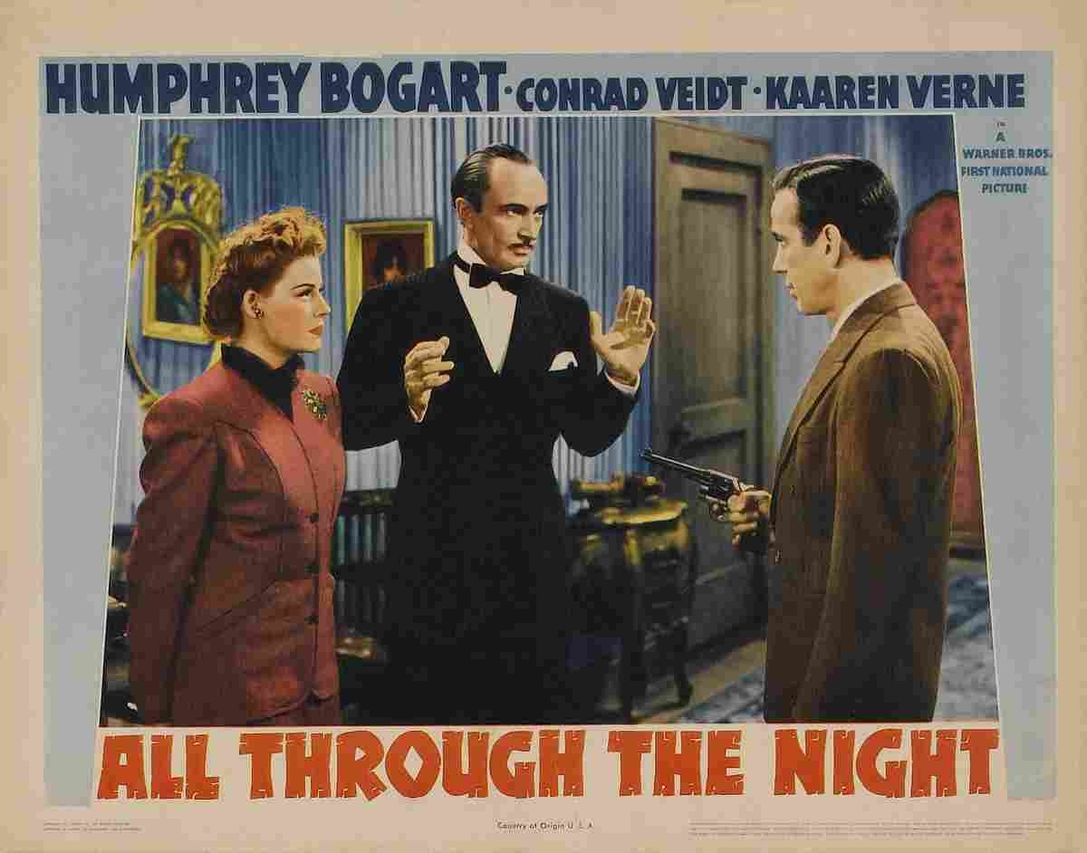 All Through the Night 03 film star poster A4 Photo Print
