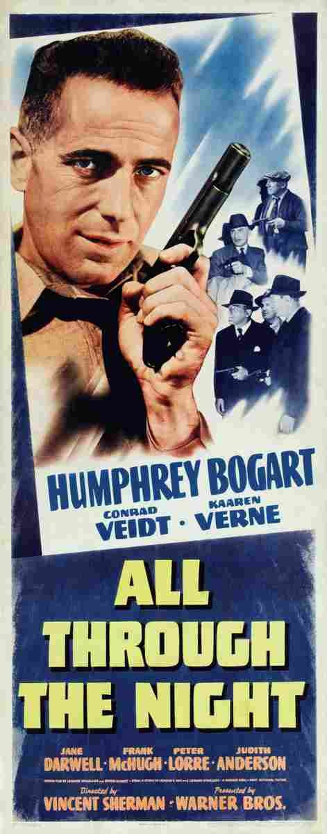 All Through the Night 11 film star poster A4 Photo Print