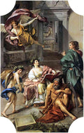 Allegory Of History Raphael A4 Photo Print