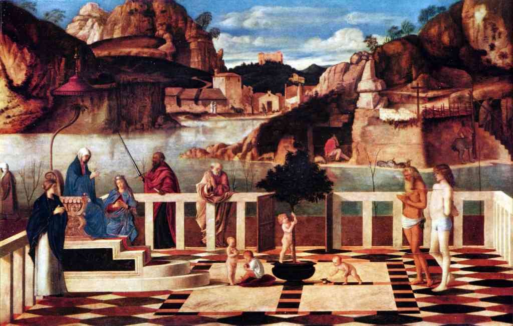 Allegory Of Purgatory Bellini A4 Photo Print