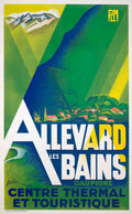 AllevardGraphA Advert A4 Photo Print