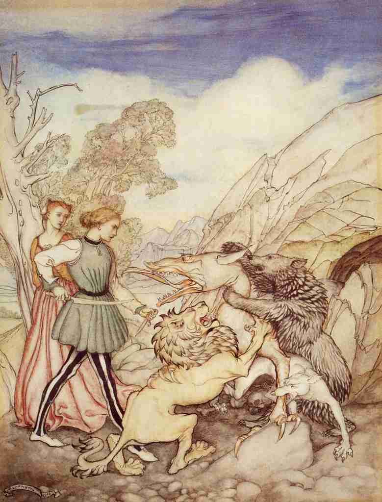 Allies Fairy Book 1916 2 A4 Photo Print