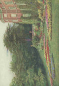 Allingham Helen 1848 1926 Happy England 1904 By the Terrace Brocket Hall Herts A4 Photo Print