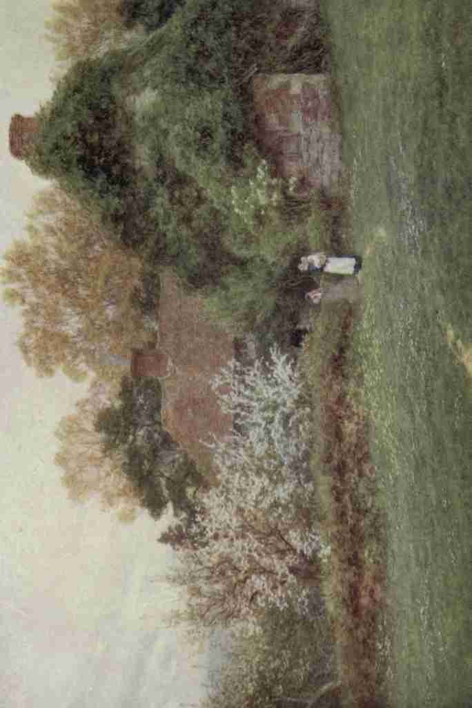 Allingham Helen 1848 1926 Happy England 1904 Hook Hill Farm Freshwater A4 Photo Print