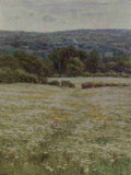 Allingham Helen 1848 1926 Happy England 1904 Ox eye Daisies nr Westerham Kent Vintage A4 Photo Print