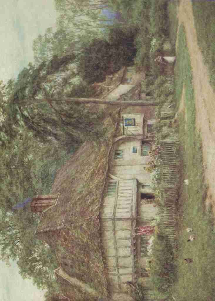 Allingham Helen 1848 1926 Happy England 1904 The Six Bells A4 Photo Print