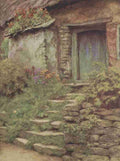 Allingham Helen 1848 1926 Happy England 1904 The condemned cottage A4 Photo Print