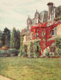 Allingham Helen 1848 1926 The Homes of Tennyson 1905 Aldworth A4 Photo Print