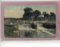 Allington Locks Maidstone Kent Dated 1908 Vintage A4 Photo Print