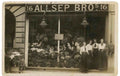 Allsep Bros Flowers Vintage Retro Advert Poster A4 Photo Print