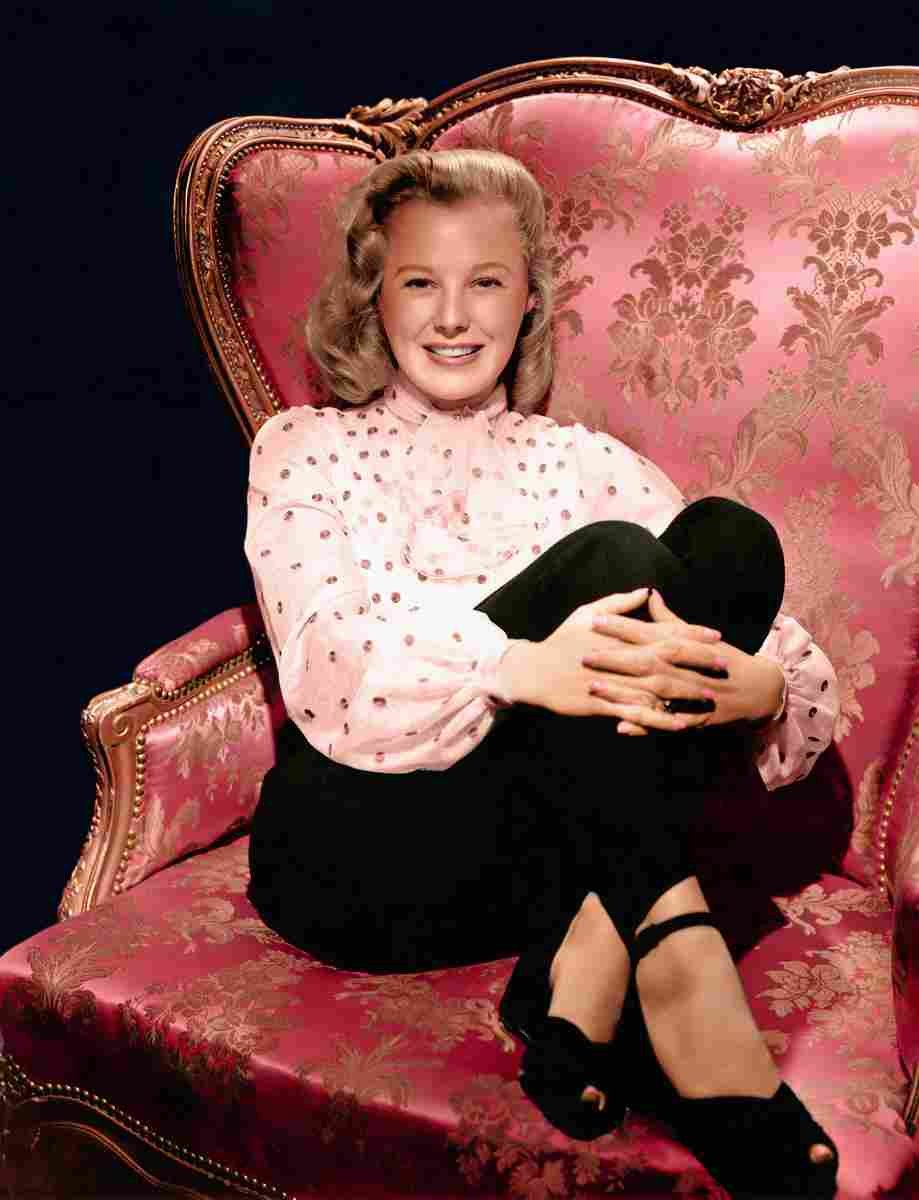 Allyson June 5C film star poster A4 Photo Print