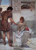 Alma Tadema A Silent Greeting Lawrence Alma Tadema A4 Photo Print