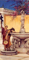 Alma Tadema Between Venus And Bacchus Lawrence Alma Tadema A4 Photo Print