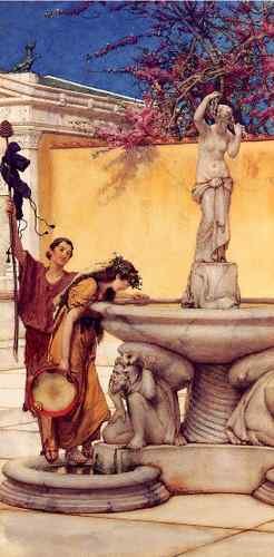 Alma Tadema Between Venus And Bacchus Lawrence Alma Tadema A4 Photo Print