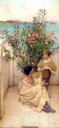 Alma Tadema Courtship Lawrence Alma Tadema A4 Photo Print