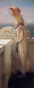 Alma Tadema Hopeful Lawrence Alma Tadema A4 Photo Print