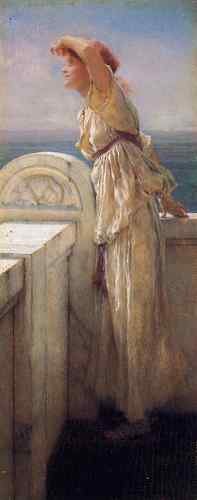 Alma Tadema Hopeful Lawrence Alma Tadema A4 Photo Print
