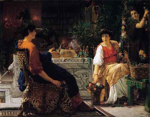 Alma Tadema Preparations For The Festivities Lawrence Alma Tadema A4 Photo Print