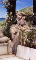 Alma Tadema Rose Of All Roses2 Lawrence Alma Tadema A4 Photo Print