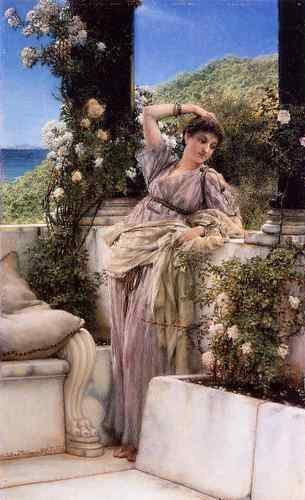 Alma Tadema Rose Of All Roses2 Lawrence Alma Tadema A4 Photo Print