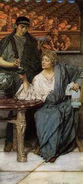 Alma Tadema The Roman Wine Tasters Lawrence Alma Tadema A4 Photo Print