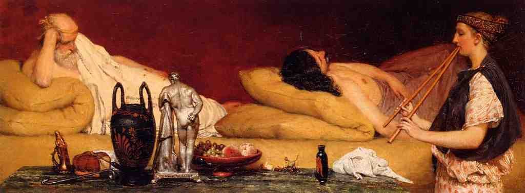 Alma Tadema The Siesta Art A4 Photo Print