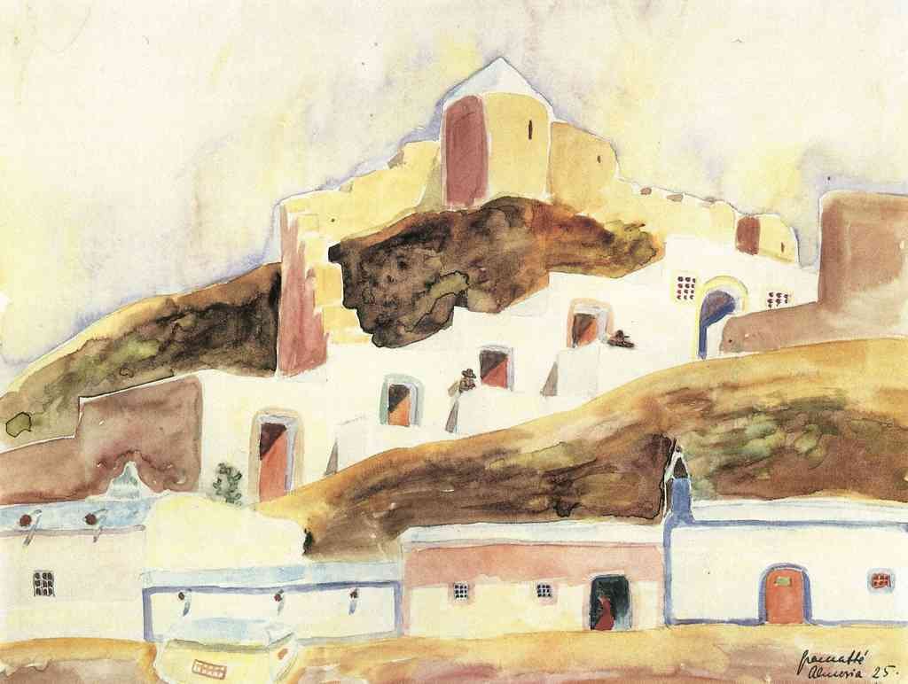 Almeria I Walter Gramatte Expressionism A4 Photo Print