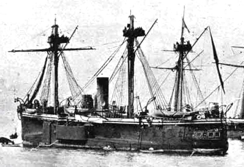 Almirante Cochran 1874 Military A4 Photo Print