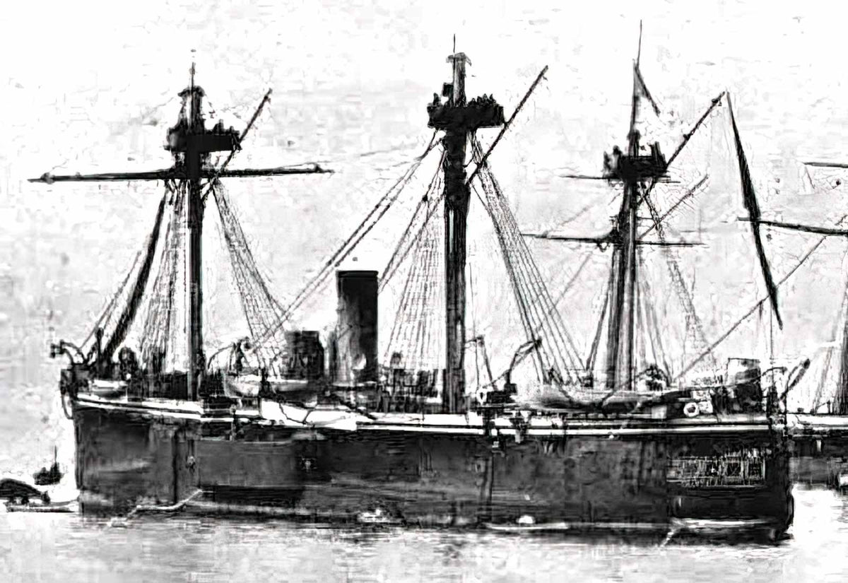 Almirante Cochran 1874 (2) Military A4 Photo Print