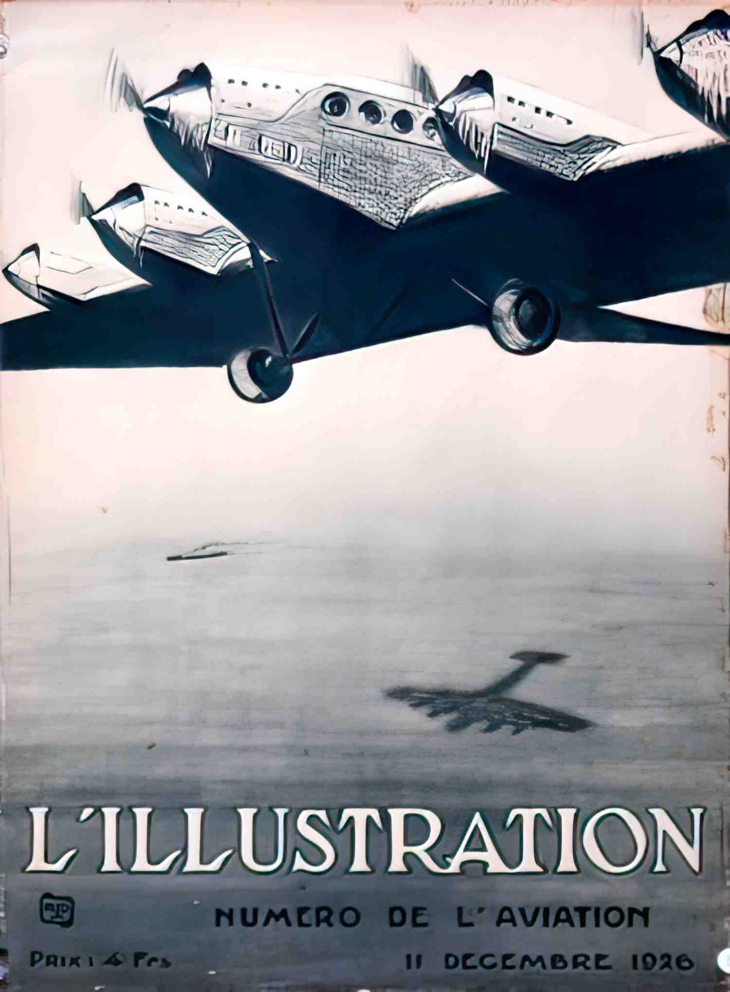 AloIllustrationAero Advert A4 Photo Print
