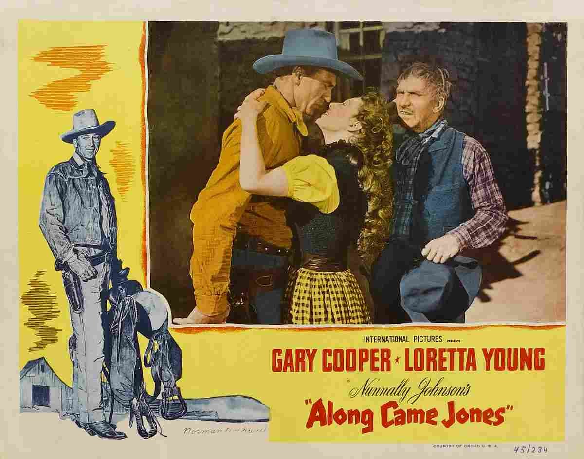 Along Came Jones 04 film star poster A4 Photo Print
