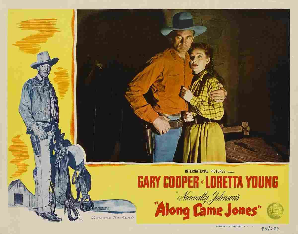 Along Came Jones 05 film star poster A4 Photo Print