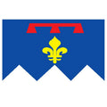 Alpesprov Dep Flag N2909 A4 Photo Print