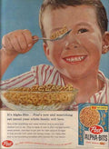 Alpha Bits Cereal Vintage Retro Advert Ads A4 Photo Print