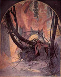 Alphonse Maria Mucha Easter Chimes Awaken Nature Print A4 Photo Print