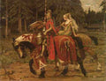Alphonse Maria Mucha Heraldic Chivalry A4 Photo Print