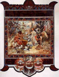 Alphonse Maria Mucha The Judgement Of Paris Calendar A4 Photo Print