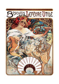 Alphonse Mucha 1 005 art nouveau Vintage Illustration A4 Photo Print