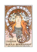 Alphonse Mucha 1 009 art nouveau Vintage Illustration A4 Photo Print